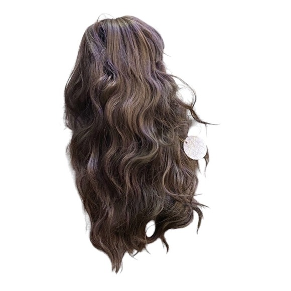 Other - Natural brown Wig  22" color C8262 Brown wig for Women Synthetic Heat Resistant
